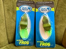 SNAG PROOF SK Series Frog Green #2002 Lot of ...