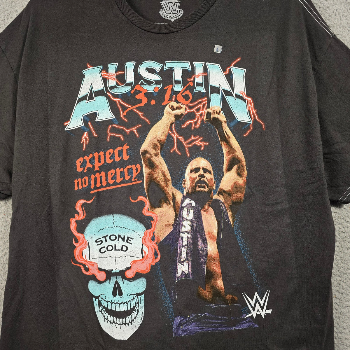 WWE Stone Cold Steve Austin Shirt Mens 2XL XXL Black 3:16 Pro