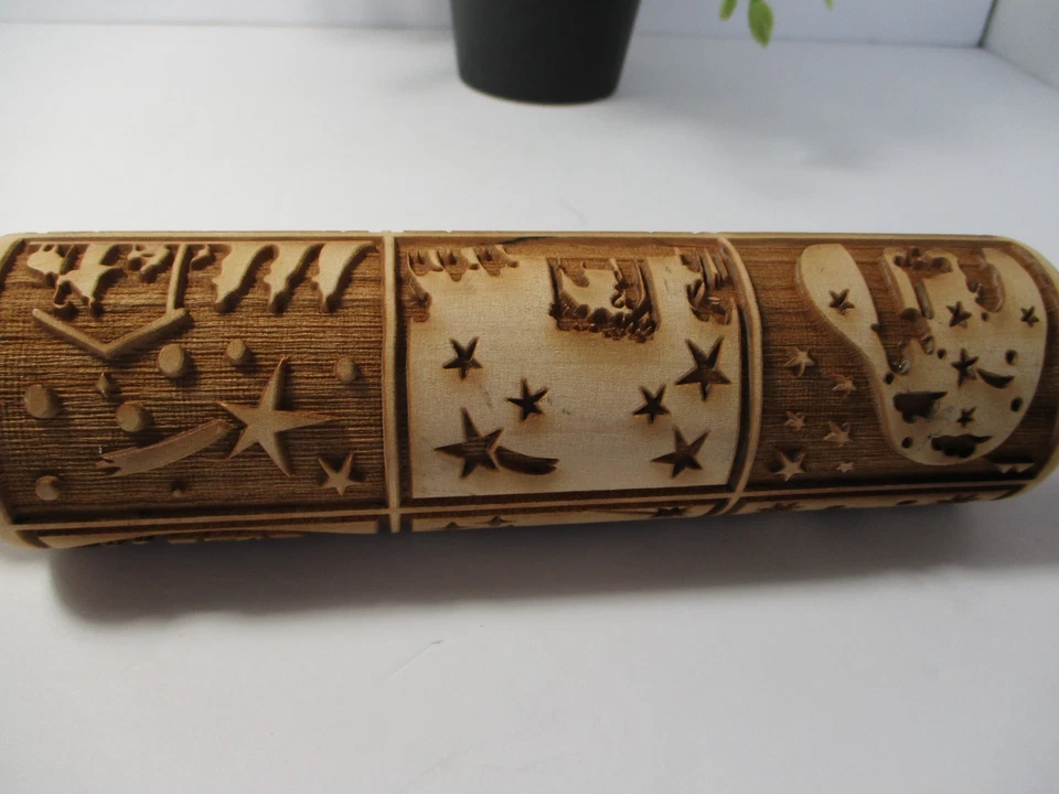 Navidad ~ Rodillo 6.5" ~ 9 Diseños Diferentes Belenes Navidad Foto 4 de 4