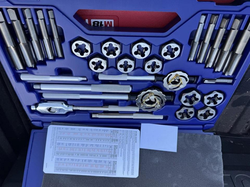 HA97311 Juego de Grifos y Troqueles Completo Nuevo Métrico 14 Mm a 24 Mm Foto 2 de 3