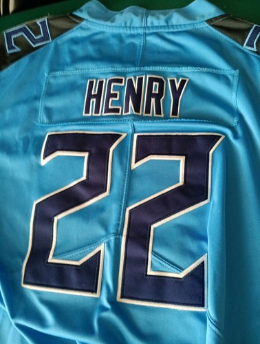Nike Tennessee Titans Derrick Henry Jersey Large Mens On Field NFL - Picture 11 of 18