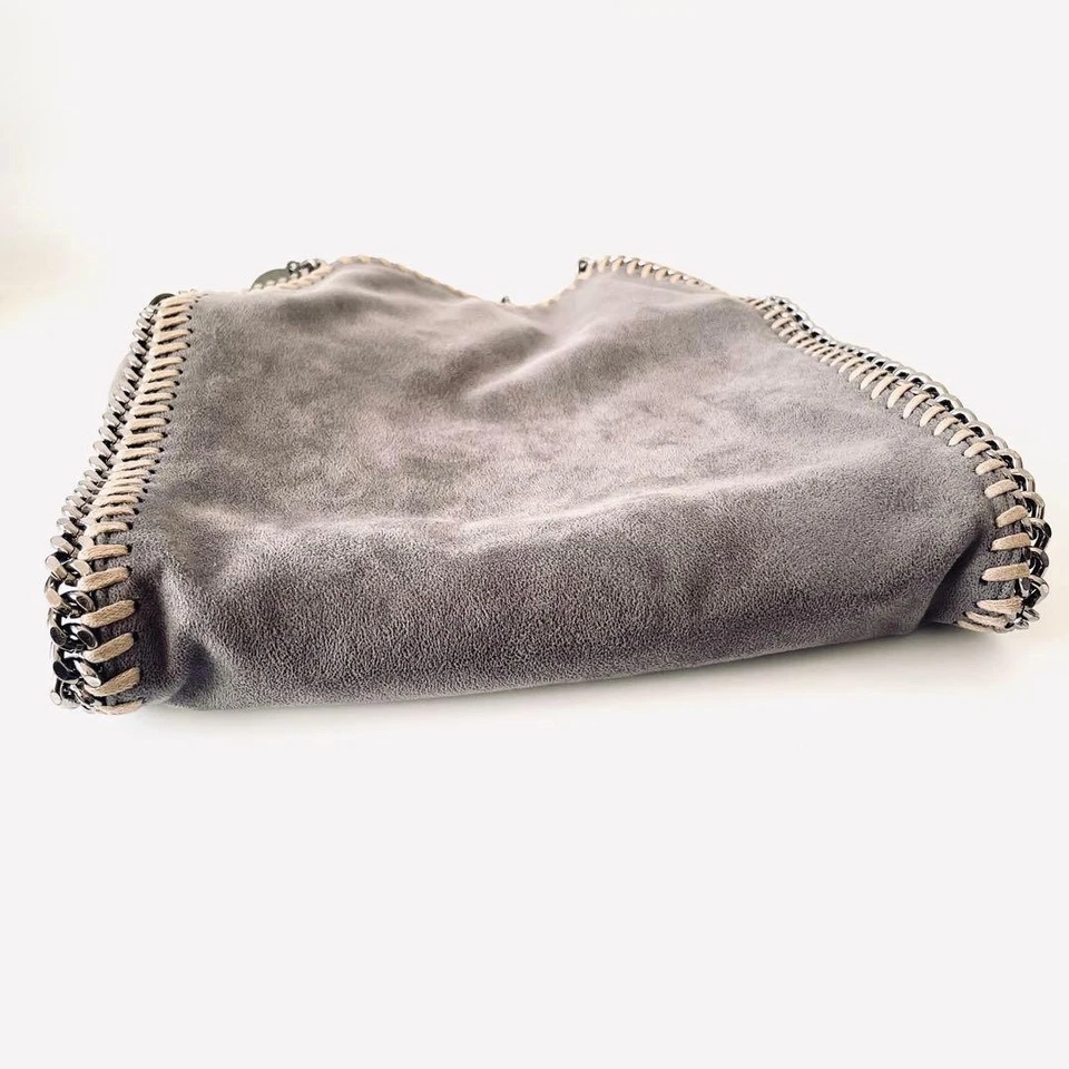 Bolso de Hombro Stella Mccartney Imitación Cuero Falabella Auténtico Gris Mujeres Reino Unido 127856 Foto 4 de 4