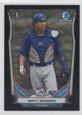 2014 Bowman Draft Chrome Black Wave Refractor Matt Morgan #CDP107 e5r