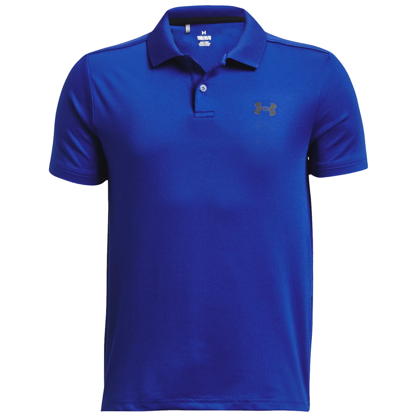 Under Armour Junior Boys Performance Polo Shirt UA Kids Golf Short Sleeve