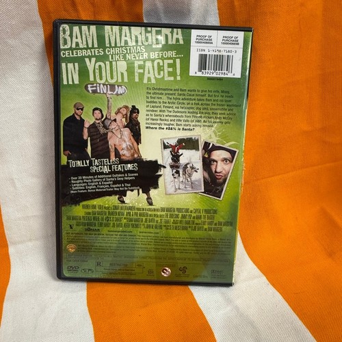 Bam Margera DVD Where the #$&% Is Santa? (2008) Jackass CKY Viva La Bam - Picture 2 of 4