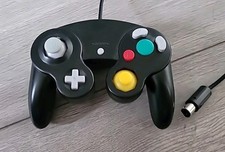 Unofficial Nintendo Gamecube Controller Black GWC Free Tracked Postage
