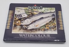 Rexel Derwent Watercolor Watercolour Pencil Set Used, Incomplete 21