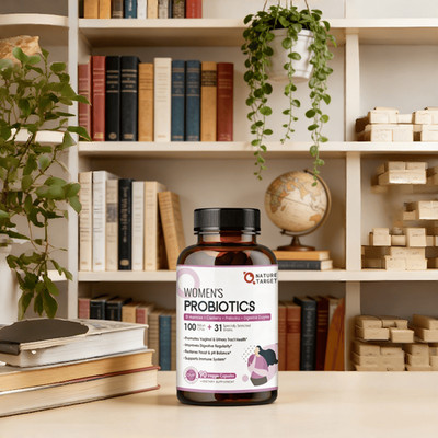 NATURE TARGET Probiotics for Women Premium, 100 Billion CFUs new