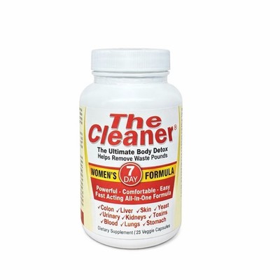 Century Systems The Cleaner Detox, Women's 7-Day Formula, 52 Vegetarian Capsules