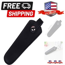 Leather Scissors Pouch Hairdressing Scissor Holder Case Bag for Home Salon Ba...