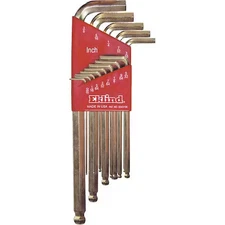 Eklind 13413 13 Piece Sae L-Shape Hex Key Set, 13413