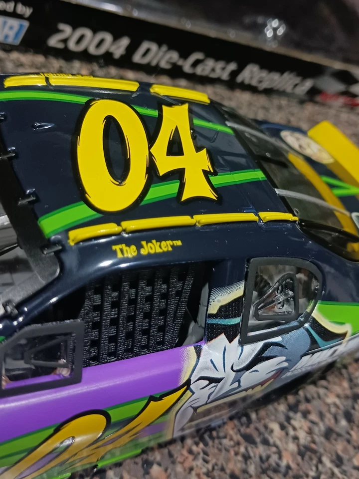 The Joker 2004 Chevy Michigan Team Caliber 1/24 Diecast NASCAR Racing Batman - Image 3 of 4