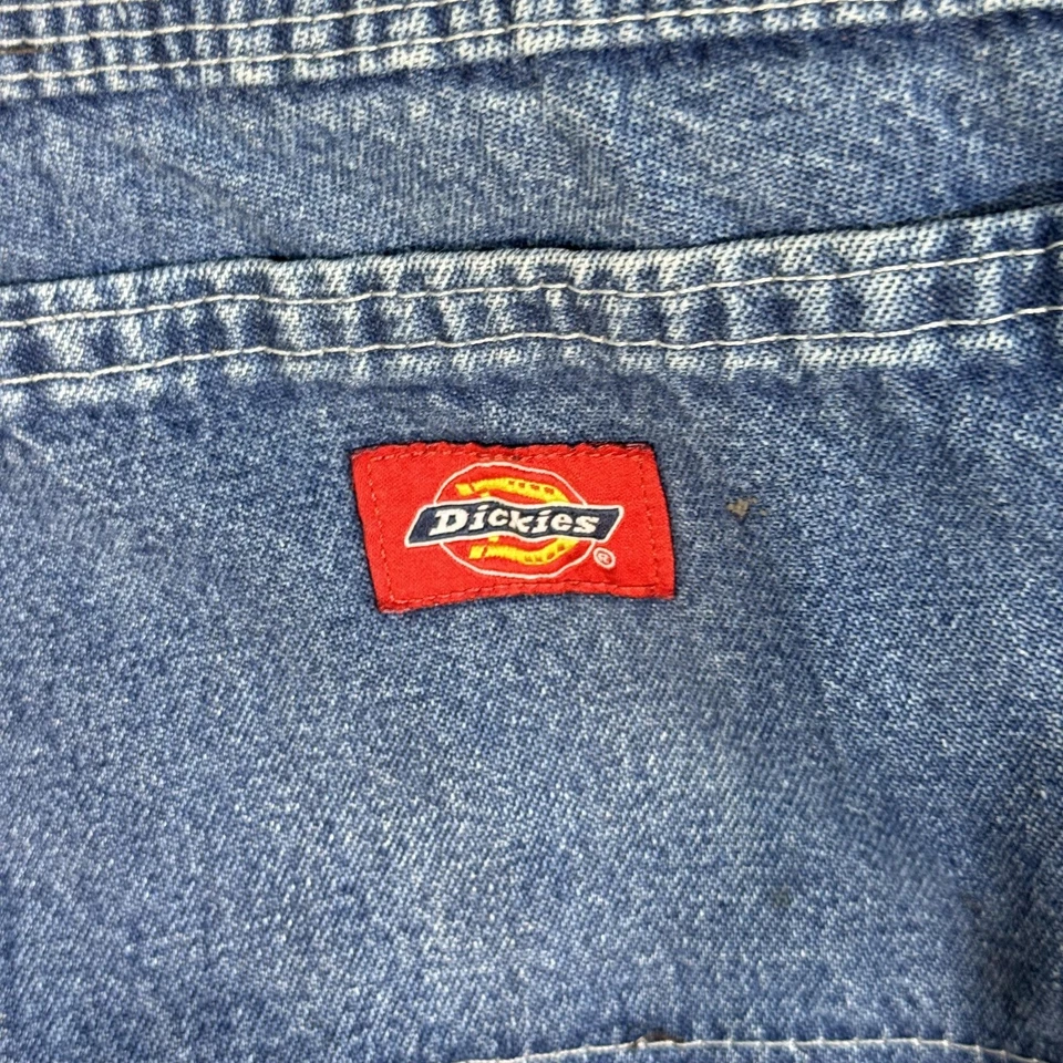 Jeans Dickies Carpenter para Hombres 32x32 Denim Ropa de Trabajo Utilidad Calce Relajado Recto Foto 3 de 4