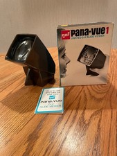 Vintage Gaf Pana-Vue1 Lighted 2x2 Slide Viewer in Original Box - Tested