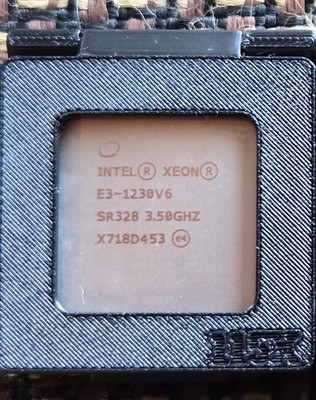 Intel Xeon E3-1230 V6 3.5GHz 4-Core 8M LGA1151 Server Processor CPU SR328 72W