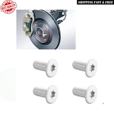 4PCS Brake Rotor Screw Replacement Oem#11609271,Stainless Steel Brake Parts Comp