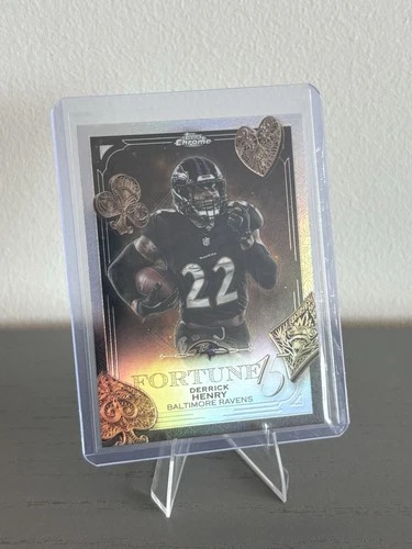 2025 Topps Chrome Derrick Henry Base (RAW)