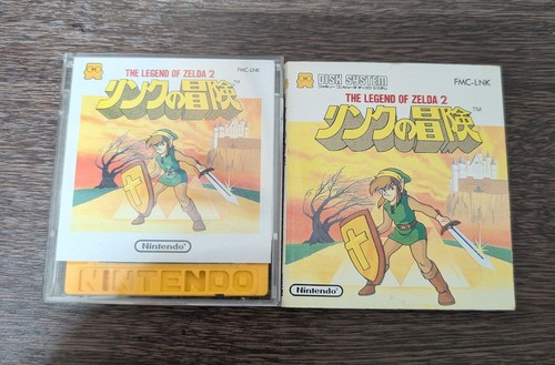 1987 Vintage Nintendo Famicom Disk System The Legend of Zelda 2 Link Adventure - Picture 3 of 7