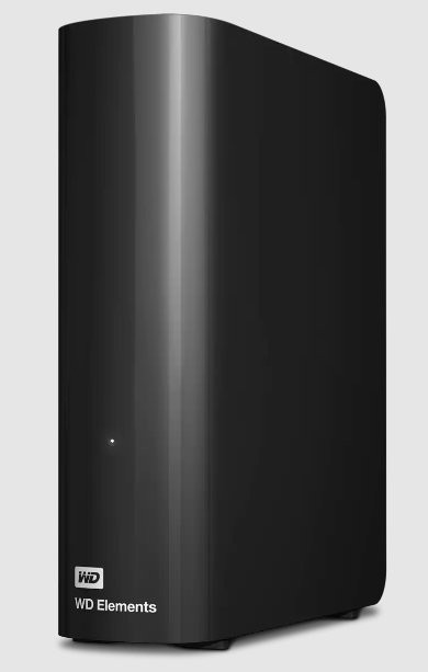 Western Digital  Elements 20Tb Usb-A Desktop External Hard Drive - Black - Image 4