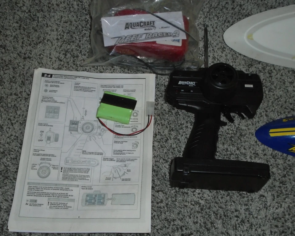 Aquacraft Reef Racer 2 Blue Hull Radio Controll RTR Electric Mini Vee - Image 3 of 4