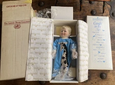 Vintage Ashton-Drake Caught in the Act Catch Me If You Can Porcelain Doll 1992