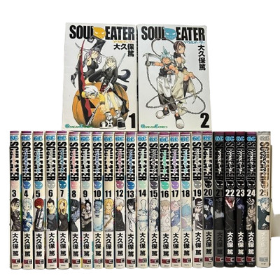 Soul Eater Vol. 1-25 Comic Book Complete Full Set Japanese Manga Atsuhiko Ohkubo