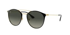 RAY BAN SUNGLASSES RB 3546 187/ 71 ROUND GLASSES - DARK GRAY-49-20-140 3N-nwt