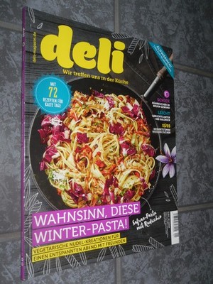 Deli Kochzeitschrift Magazin   Wir treffen uns in der Küche - Winter-Pasta  