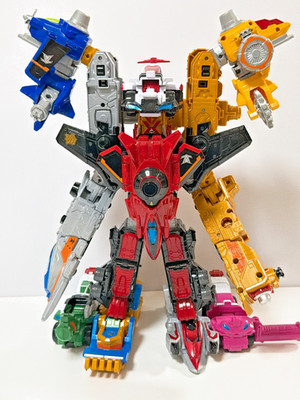 Power Rangers Lupinranger VS Patoranger DX Good Kuru Kaiser VSX Megazord Bandai