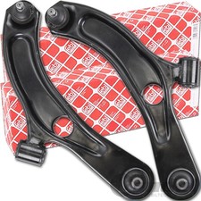 2x FEBI QUERLENKER VORNE passend für OPEL AGILA B