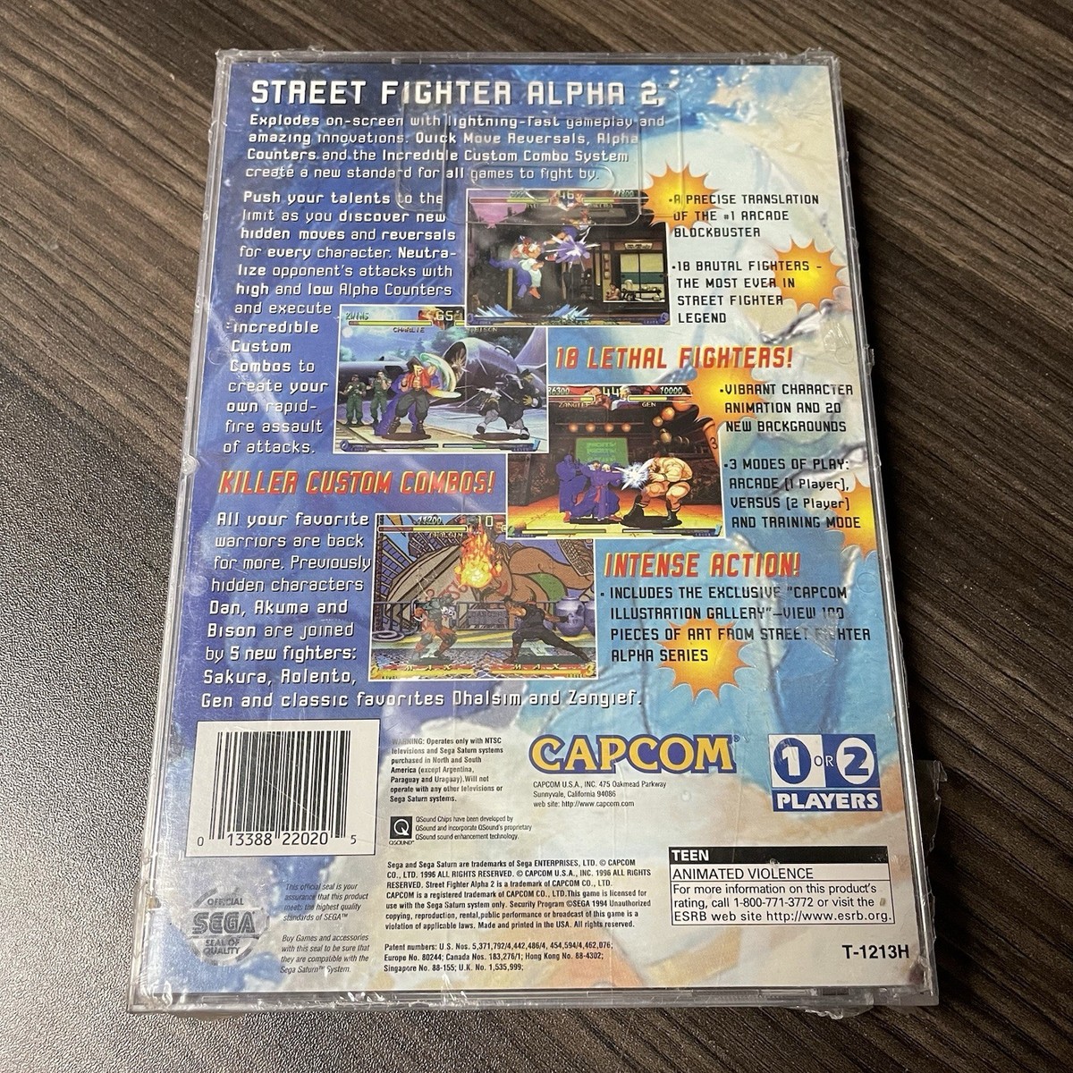 Street Fighter Alpha 2 (Sega Saturn, 1996) for sale online