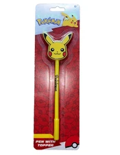 Pokémon Pen with Pikachu Topper Cute Collectible School Office Supplies NEW