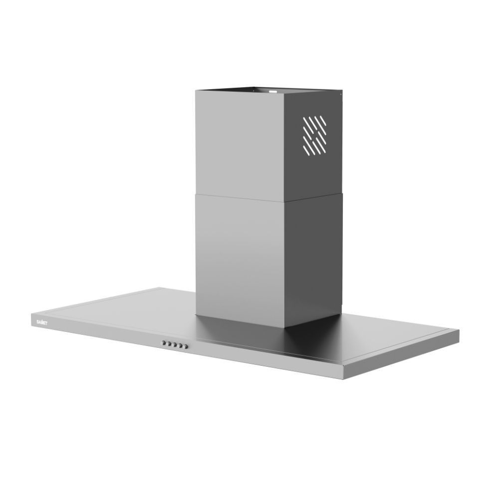Samet Cappa Embla 9023 da parete 90 cm acciaio inox - Immagine 3