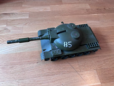 VINTAGE USSR LARGE HEAVY TOY TANK