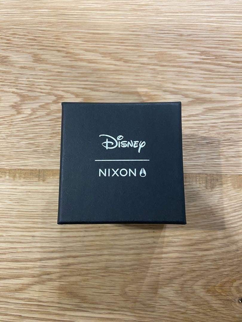 Disney Nixon Black Analog Quartz Watch MA080786-00 Pre-Owned