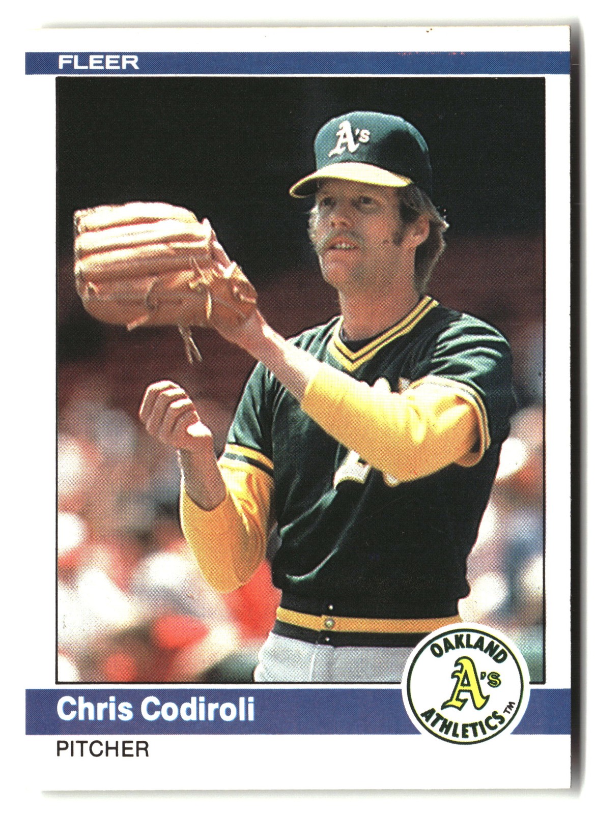 1984 Fleer #441 Chris Codiroli