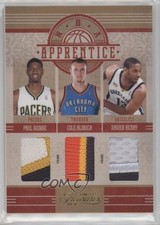 2010 Timeless Treasures Prime 1/10 Paul George Cole Aldrich Xavier Henry #4 cr1