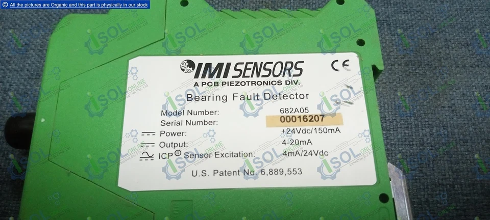 IMI Sensors 682A05 Vibration Monitor 4-20mA 24VDC Machinery Fault Detector - Image 2 of 4