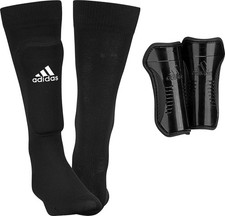 Adidas Unisex-Child Performance Youth Sock Shin Guards, Black/White, Medium