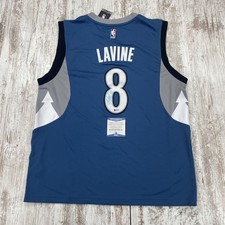 Zach Lavine Signed Autographed Minnesota Timberwolves Jersey Beckett COA