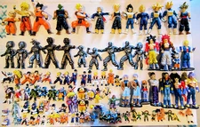 DRAGON BALL Z FIGURES Huge Lot 107 DBZ Irwn Funamation Set Goku Massive RARE$🔥