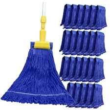 KLEEN HANDLER Blended Loop End Heavy Duty Mop Head 24-Pack 32 OZ (XL)