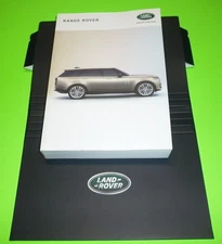 2023 RANGE ROVER OWNERS MANUAL SET HANDBOOK 23 +CASE  Autobiography 1st SV SE