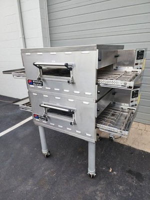 2020 Middleby Marshall PS536GS Double Deck Conveyor Pizza Oven Belt Width 20''