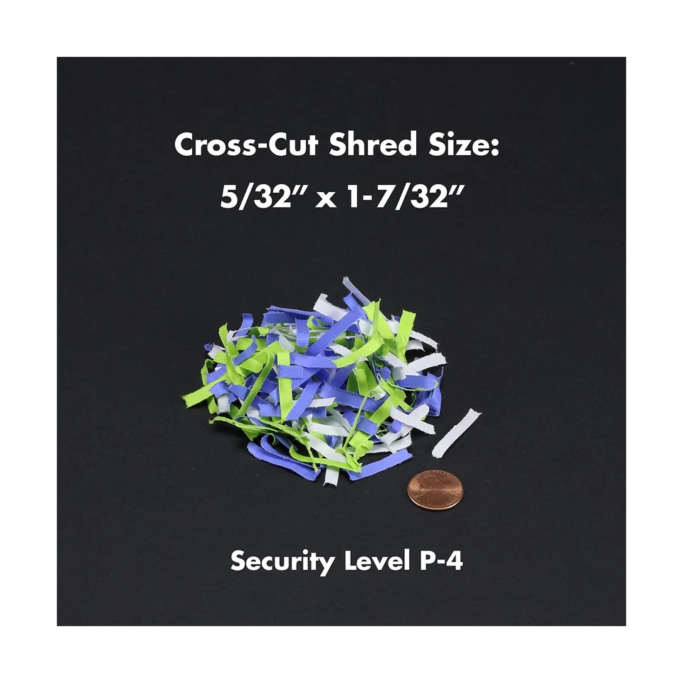 Aurora Heavy Duty Anti-Jam 15-Sheet Crosscut Shredder/60 Min Run Time/ 6-Gall... - Image 3 of 4