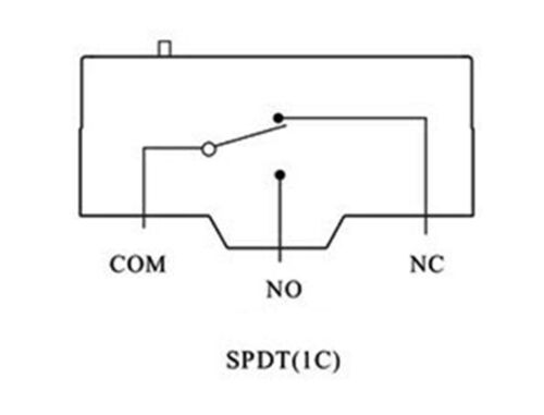 (1) NO+NC Miniature Micro Switch SPDT Short Hinge Roller Lever Type - Picture 4 of 8