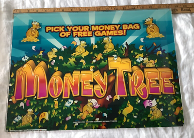 Slot Machine Plastic Insert Face Plate Money Tree | eBay
