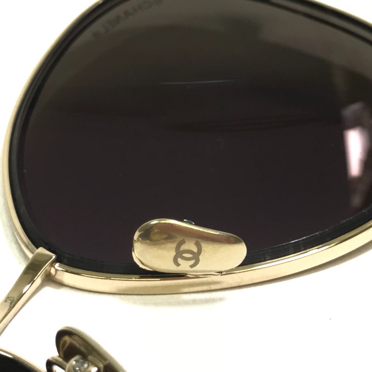 Chanel Sunglasses 4266 c.1083 59-14 140 3N Good Condition Chanel Acetate CC Logo Round Sunglasses 05976 Black 1766166  main image 4