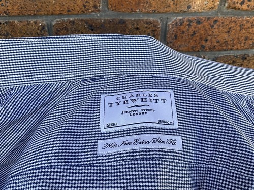 Charles Tyrwhitt Mens Dress Shirt ** Sz: 15/Small - Picture 11 of 11