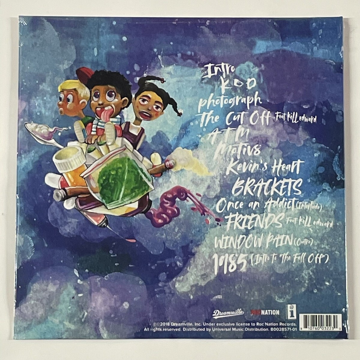 欧LP J. Cole KOD 00810760032230 Dreamville, Roc Nation, Interscope Records /00260 s-l400.jpg